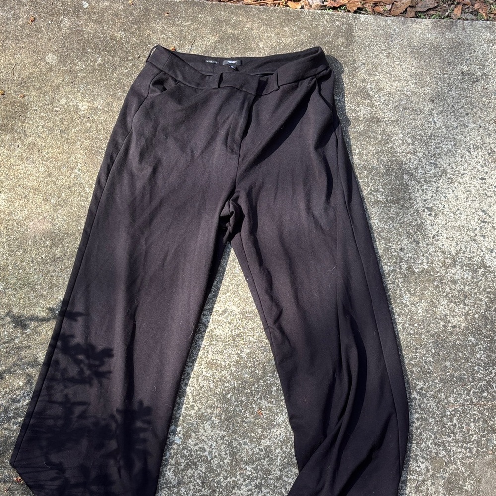 Simply Vera Vera Wang Black Wide-Leg Dress Pants